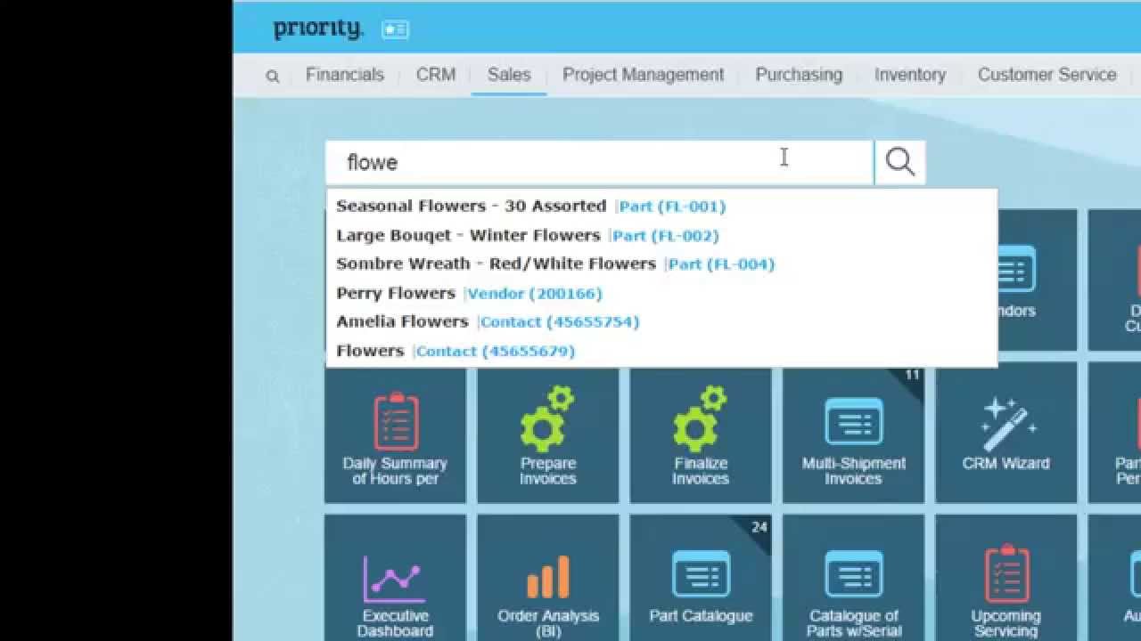 Priority ERP